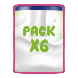 pack de 6 laits infantile